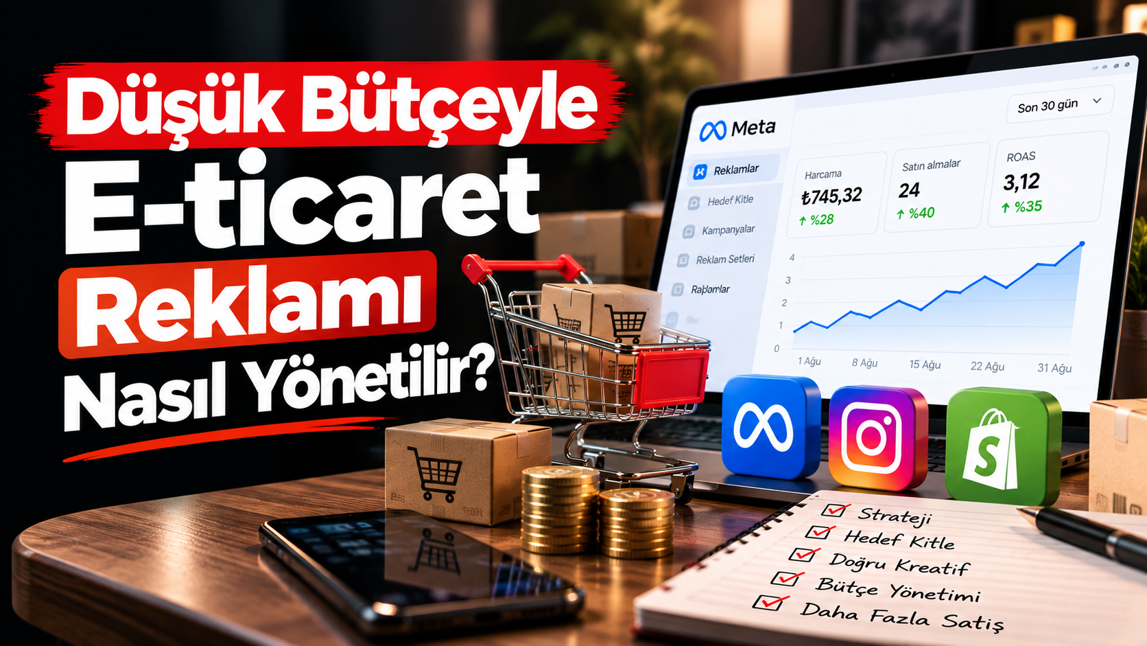 Düşük Bütçeyle E-Ticaret Reklamı Nasıl Yönetilir?